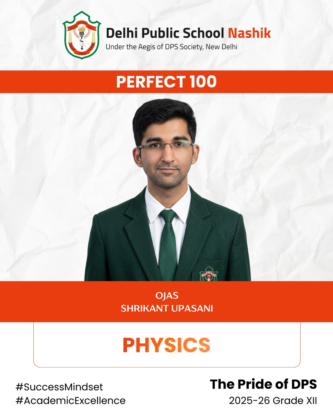 Perfect 100 in Physics