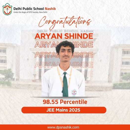 Celebrating Aryan Shinde's Outstanding 98.55 Percentile in JEE Main!