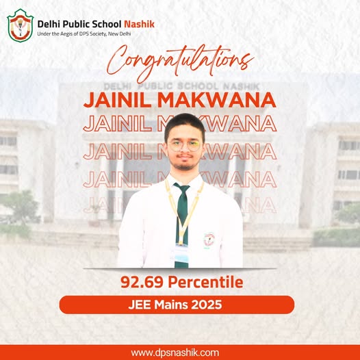 Cheers to Jainil Makwana for Achieving 92.69 Percentile in JEE Main!
