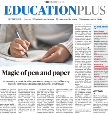 Magic of pen and paper