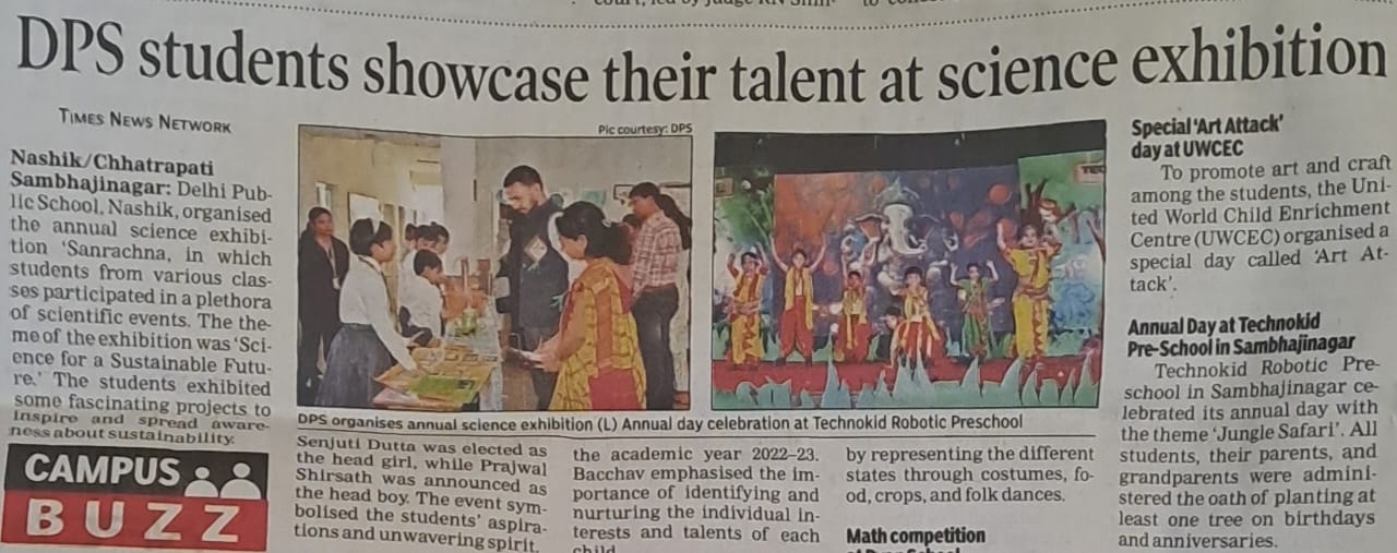 DPS students showcase their talent at Science exhibition