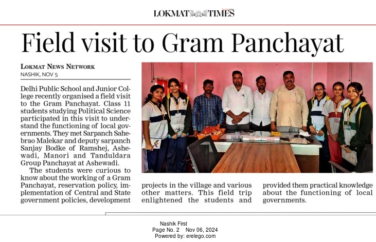 Field visit to Gram Panchayat