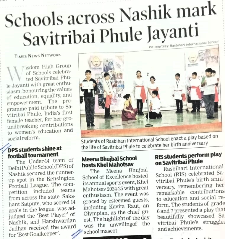 DPS Nashik students shine at Football tournament