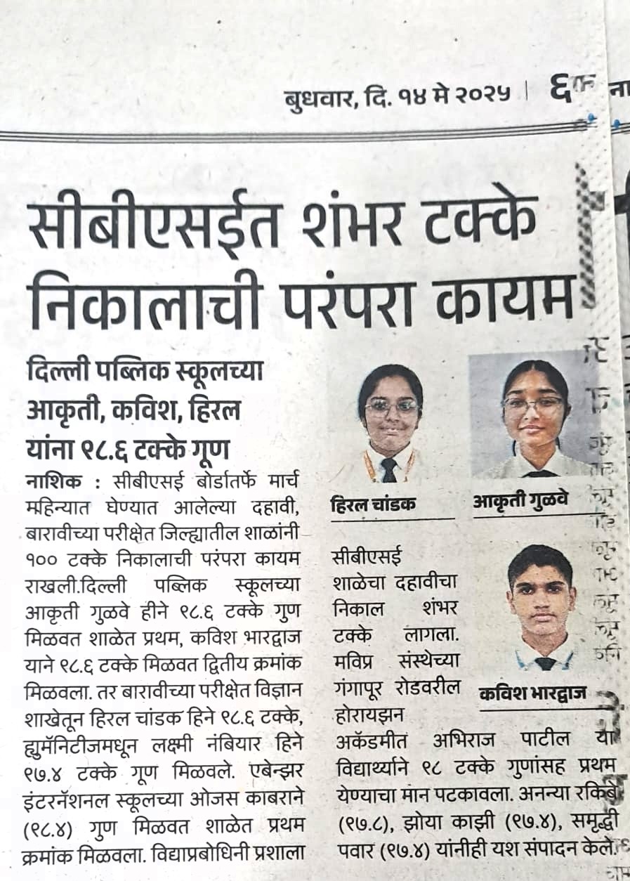 CBSE Excellence Continues: Students Shine with Top Scores