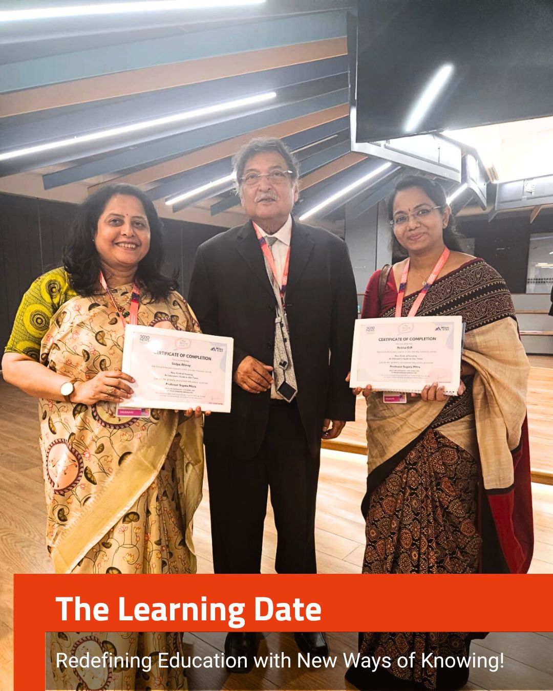 The Learning Date | DPS Nashik at Prof. Sugata Mitra’s Transformative Workshop!
