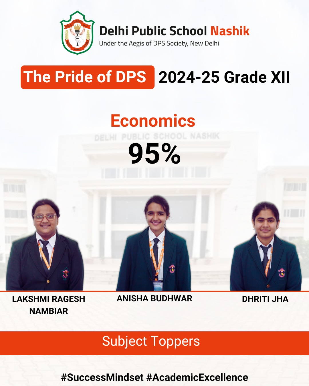Grade 12 Subject Toppers